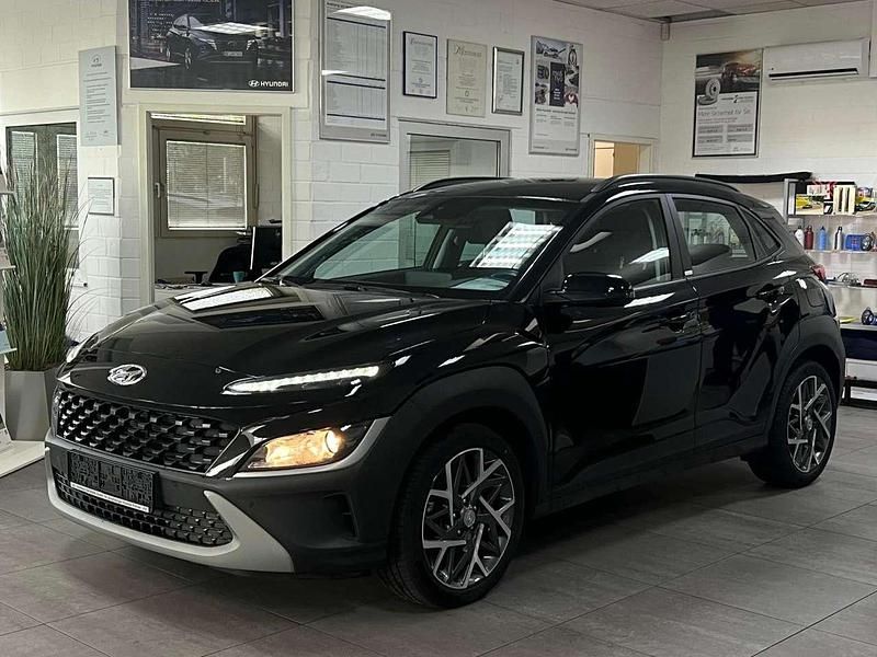 Phantom black Gebraucht 2021 Hyundai Kona Trend SUV | 19.490 € (Fairer Preis) - Bild 1/4