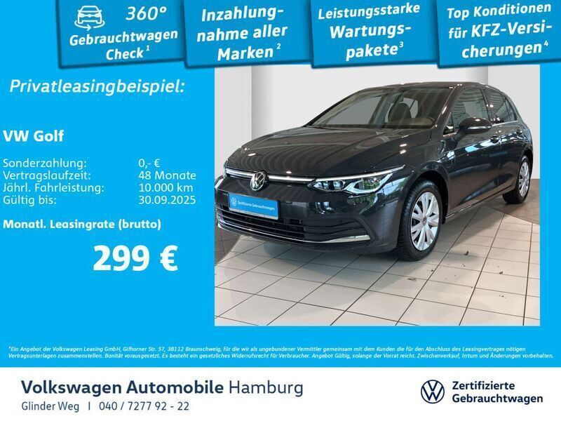 Gebraucht VW Golf VIII Style 204 PS (150 kW) 2021 5k uranograu Limousine