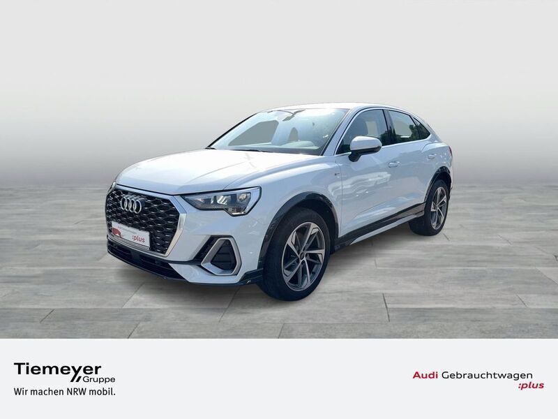 Gletscherweiß metallic Gebraucht 2023 Audi Q3 Sportback S-Line SUV | 42.990 € (Guter Preis) - Bild 1/4