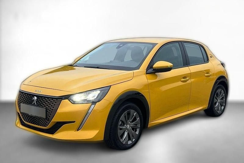 Gelb metallic Gebraucht 2021 Peugeot e-208 Active Kleinwagen | 17.410 € (Fairer Preis) - Bild 1/4