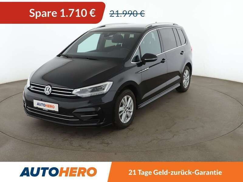 Schwarz Gebraucht 2017 VW Touran Highline Van / Kleinbus | 20.280 € (Guter Preis) - Bild 1/3