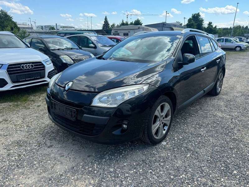 Schwarz Gebraucht 2009 Renault Mégane GrandTour Dynamique Kombi | 1.550 € (Superpreis) - Bild 1/4