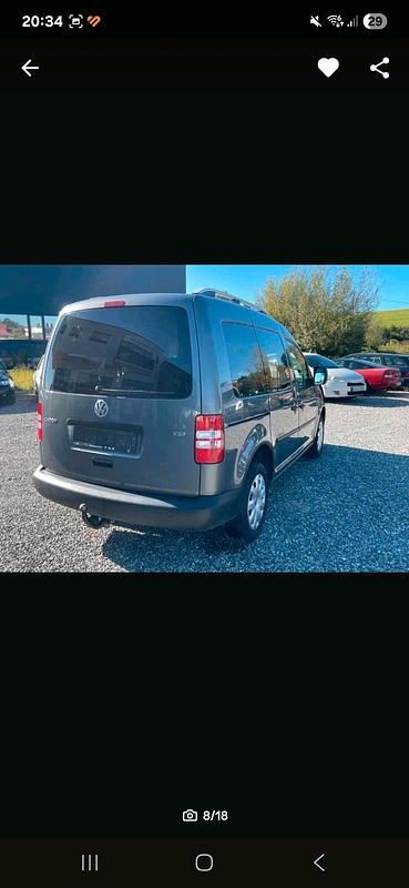 Gebraucht VW Caddy 86 PS (63 kW) 2011 Grau Van / Kleinbus