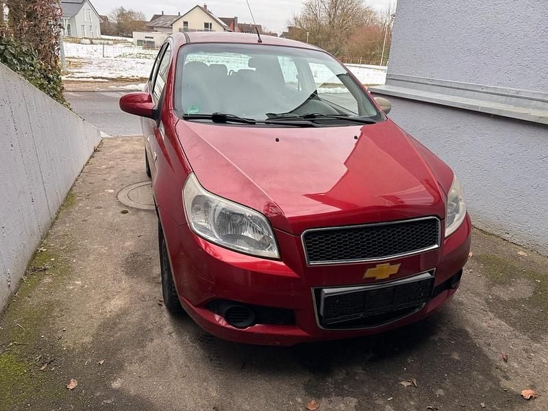 Rot Gebraucht 2009 Chevrolet Aveo Kleinwagen | 999 € (Superpreis) - Bild 1/4