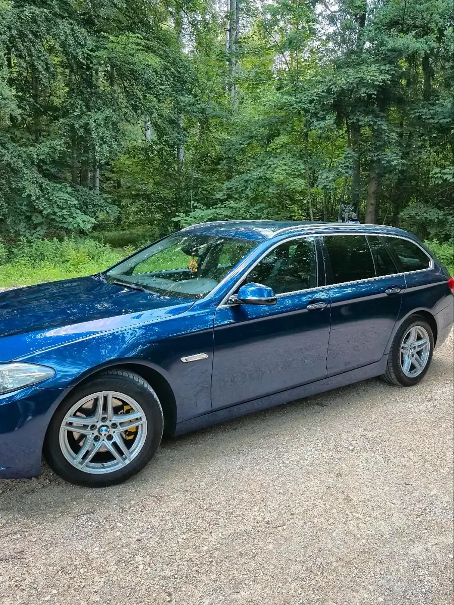 Gebraucht BMW 520 190 PS (139 kW) 2016 Blau Kombi