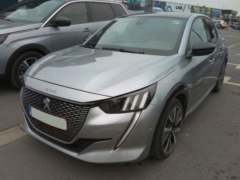 Grau Gebraucht 2021 Peugeot e-208 GT Kleinwagen | 13.250 € (Superpreis) - Bild 1/4