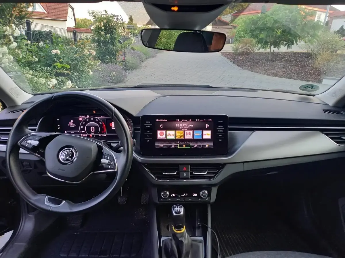 Gebraucht Skoda Kamiq 110 PS (80 kW) 2021 Schwarz SUV