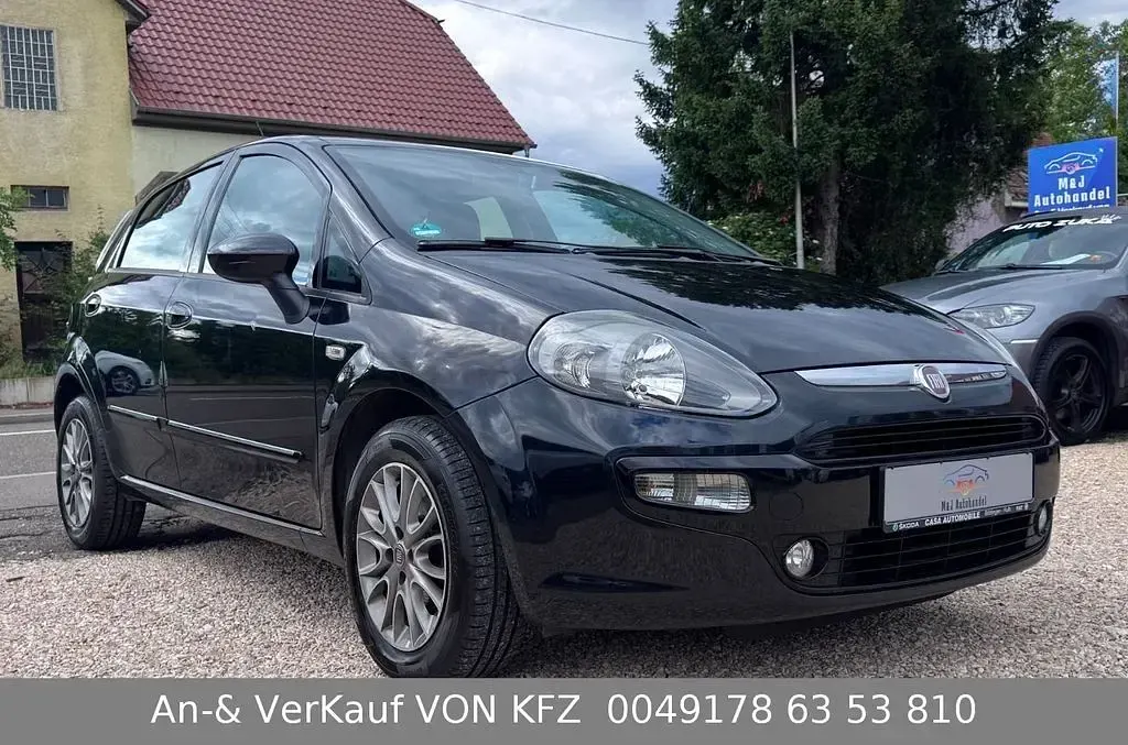 Gebraucht Fiat Punto Evo 77 PS (56 kW) 2011 Schwarz Kleinwagen