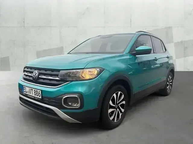 Usado VW T-Cross Active 110 CV (80 kW) 2021 Turquesa SUV
