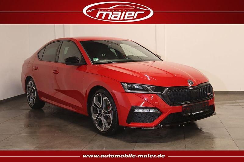 Rot Gebraucht 2021 Skoda Octavia RS Limousine | 30.900 € (Guter Preis) - Bild 1/4