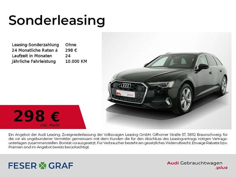 Mythosschwarz metallic Gebraucht 2025 Audi A6 Advanced Plus Kombi | 49.991 € (Fairer Preis) - Bild 1/1
