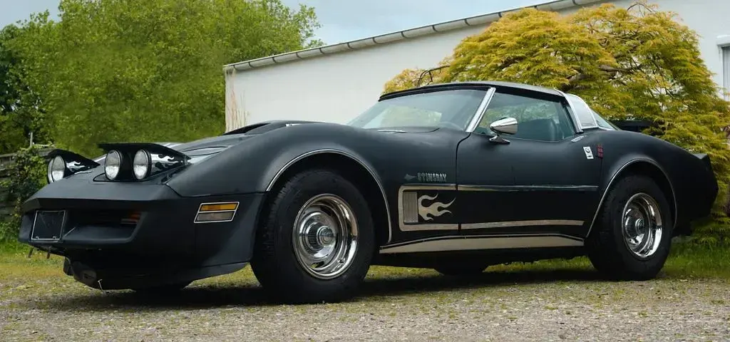 Gebraucht Corvette C3 209 PS (153 kW) 1980 Schwarz Coupé