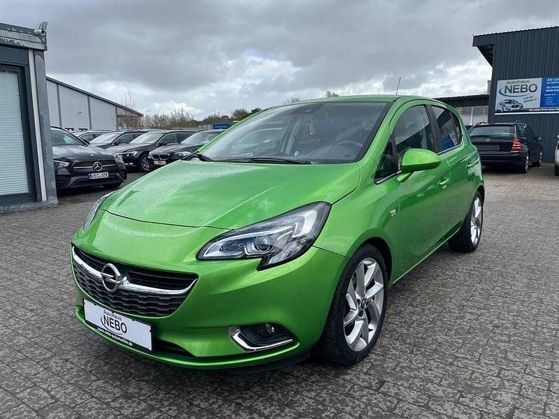 Gebraucht Opel Corsa Innovation 90 PS (66 kW) 2017 Grün Kleinwagen