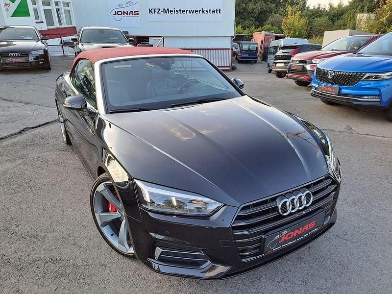 Mythosschwarz metallic Gebraucht 2018 Audi A5 Cabriolet Sport Cabrio | 27.900 € (Superpreis) - Bild 1/4