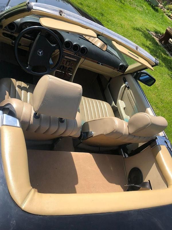 Gebraucht Mercedes SL280 185 PS (136 kW) 1983 Schwarz Cabrio