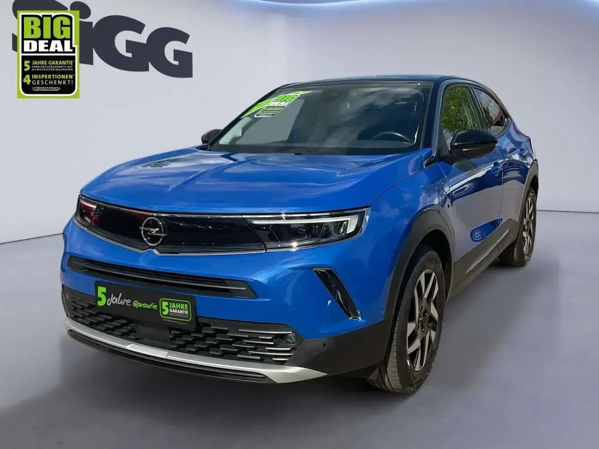 Gebraucht Opel Mokka Elegance 101 PS (74 kW) 2023 Perl blau/voltaik blau SUV