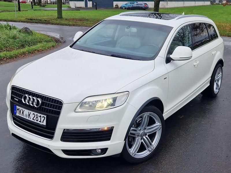 Weiß Gebraucht 2008 Audi Q7 S-Line SUV | 14.000 € (Teuer) - Bild 1/4