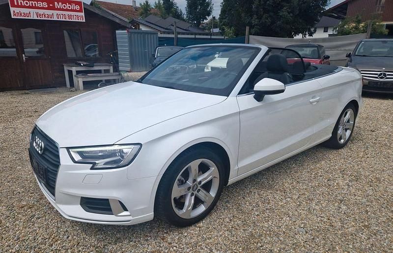 Weiß Gebraucht 2017 Audi A3 Cabriolet Sport Cabrio | 16.650 € (Superpreis) - Bild 1/4