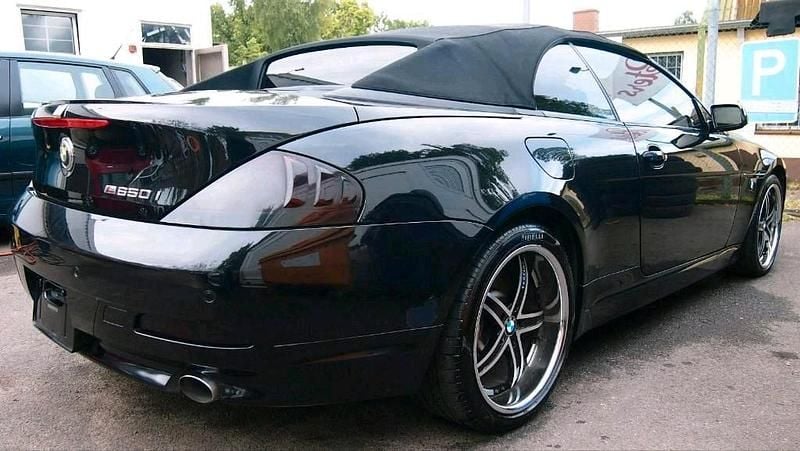 Schwarz Gebraucht 2007 BMW 650 Cabriolet M Sport Cabrio | 5.550 € - Bild 1/4