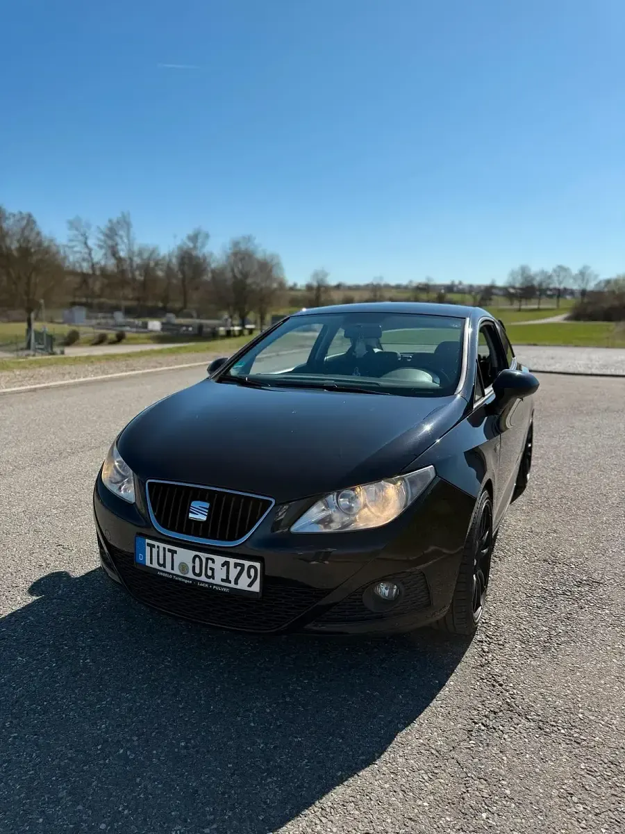 Gebraucht Seat Ibiza Reference 86 PS (63 kW) 2010 Schwarz Coupé