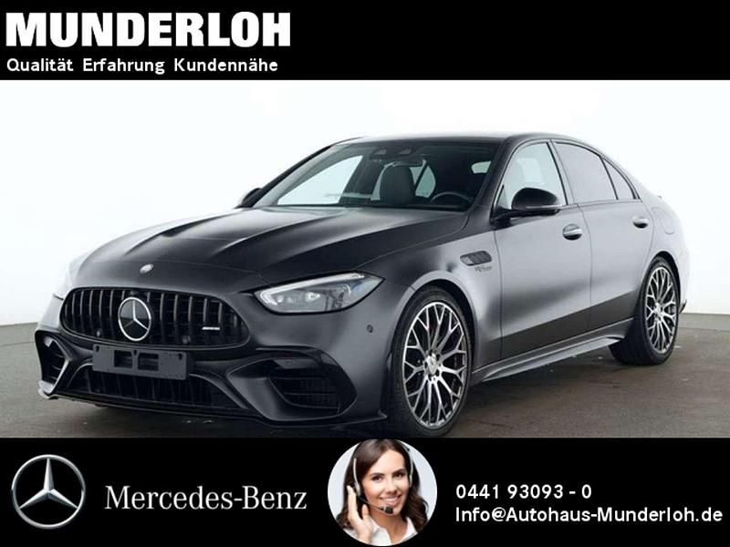 Grau Gebraucht 2024 Mercedes C63S AMG AMG Coupé | 89.900 € (Teuer) - Bild 1/4