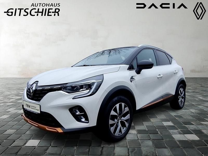 Gebraucht Renault Captur Intens 131 PS (96 kW) 2020 Alabasterweiß, dach schwarz SUV