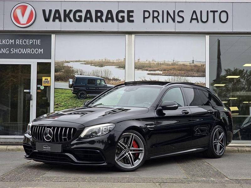 Schwarz Gebraucht 2021 Mercedes C63 AMG Premium Plus Limousine | 56.700 € - Bild 1/4