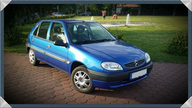 Gebraucht Citroën Saxo 60 PS (44 kW) 2000 Blau metallic Kleinwagen