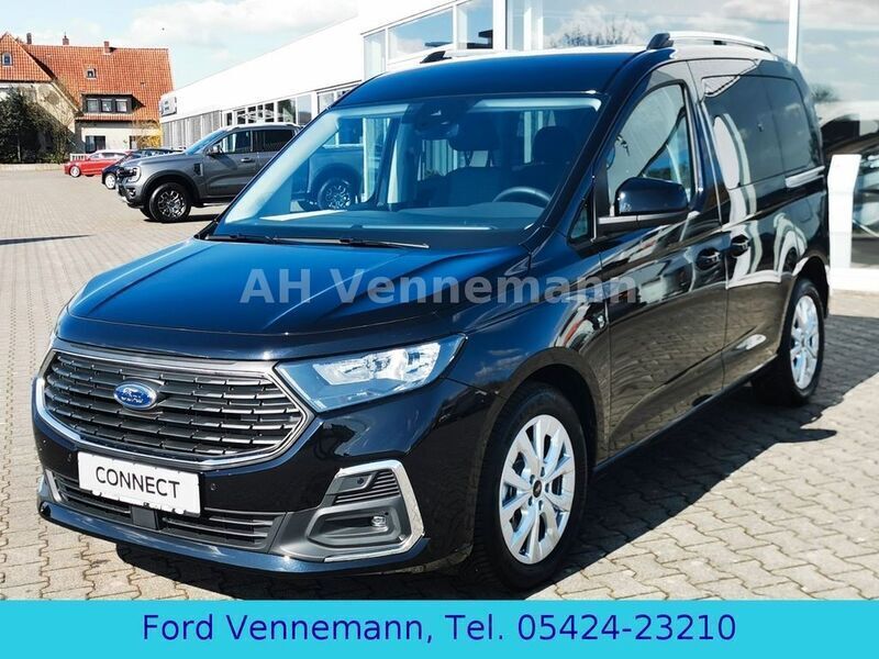 Schwarz Neu 2025 Ford Tourneo Connect Titanium Van / Kleinbus | 32.890 € (Fairer Preis) - Bild 1/4