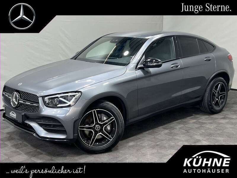 Lack selenitgrau Gebraucht 2023 Mercedes GLC220 AMG Coupé | 53.780 € (Superpreis) - Bild 1/4