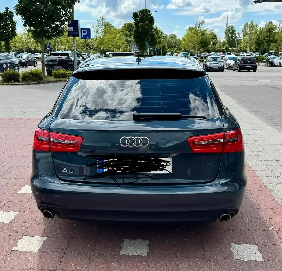 Gebraucht Audi A6 Ambiente 245 PS (180 kW) 2012 Blau Kombi