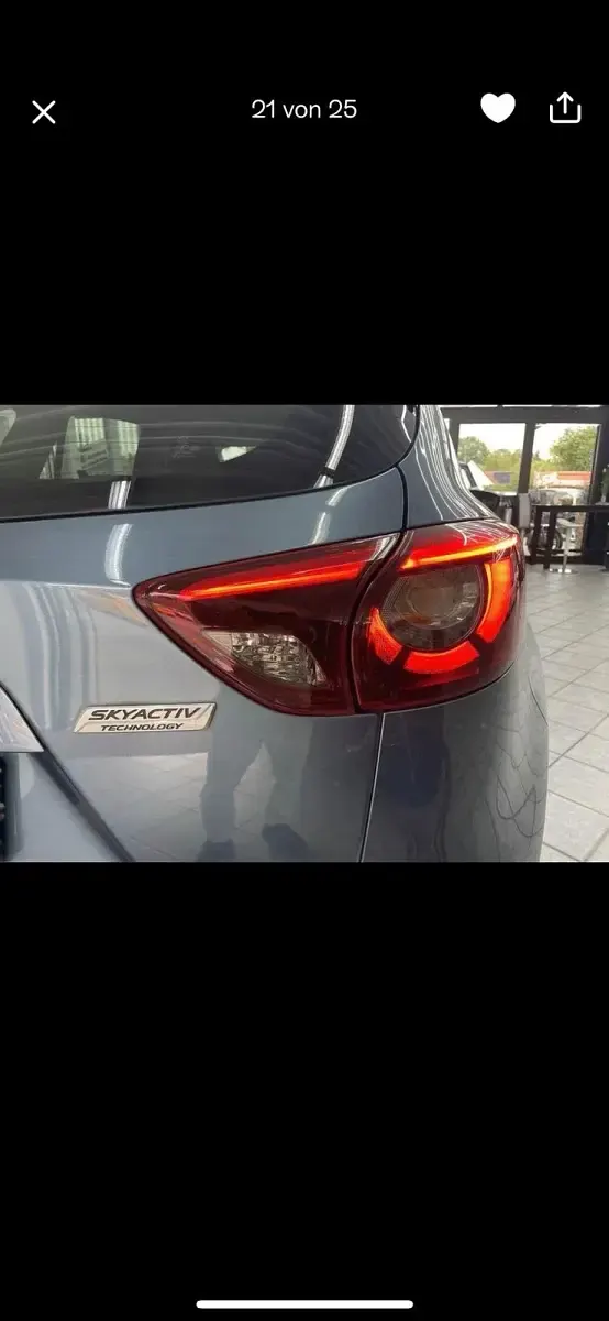 Gebraucht Mazda CX-5 150 PS (110 kW) 2015 Blau SUV