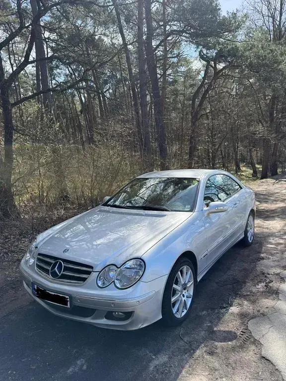 Gebraucht Mercedes CLK200 Avantgarde 163 PS (119 kW) 2006 Silber Coupé