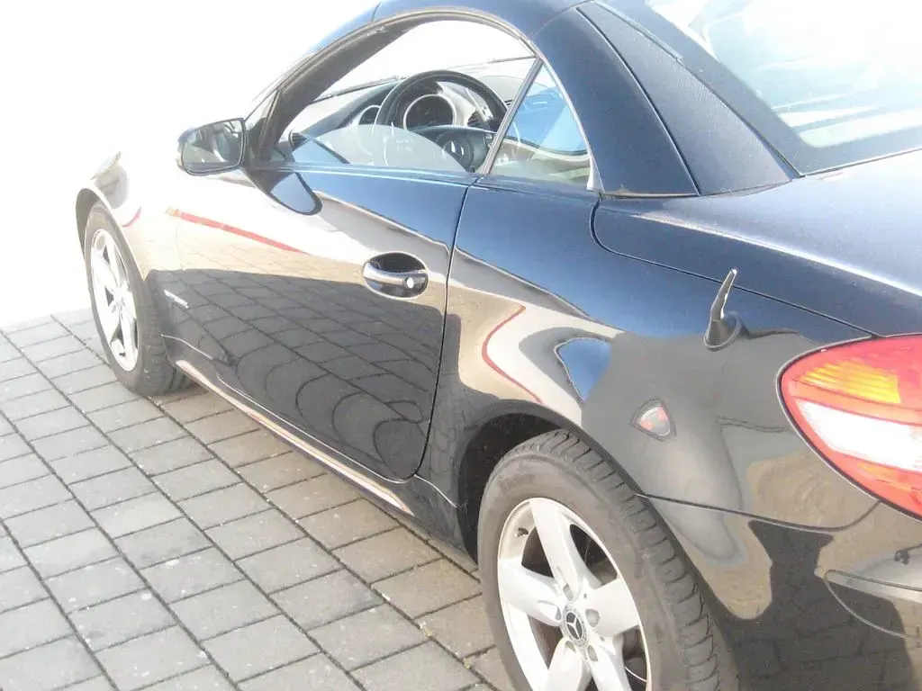 Gebraucht Mercedes SLK200 163 PS (119 kW) 2005 Schwarz Cabrio