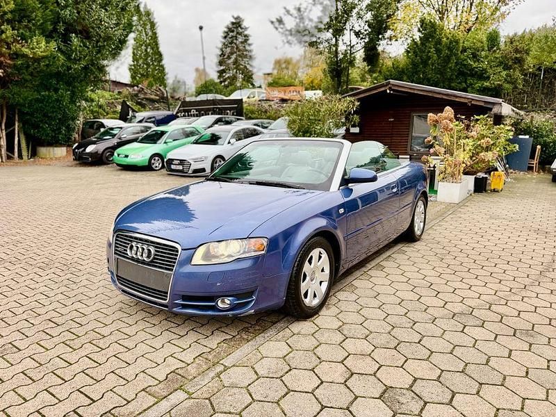 Blau Gebraucht 2006 Audi A4 Cabriolet Sport Cabrio | 3.350 € (Fairer Preis) - Bild 1/4