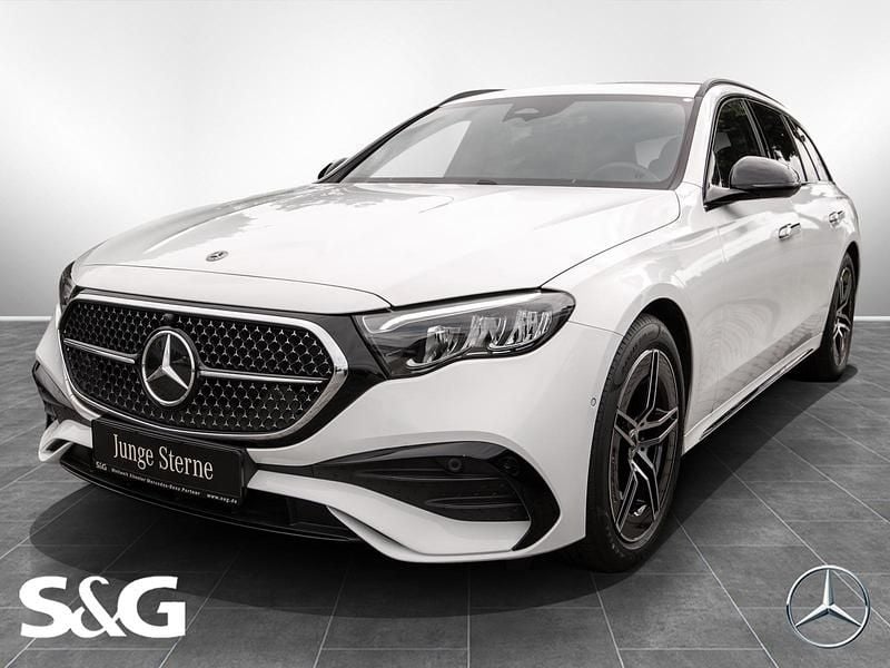 Polarweiss unilack Gebraucht 2024 Mercedes E300 Advanced Kombi | 54.977 € (Guter Preis) - Bild 1/4