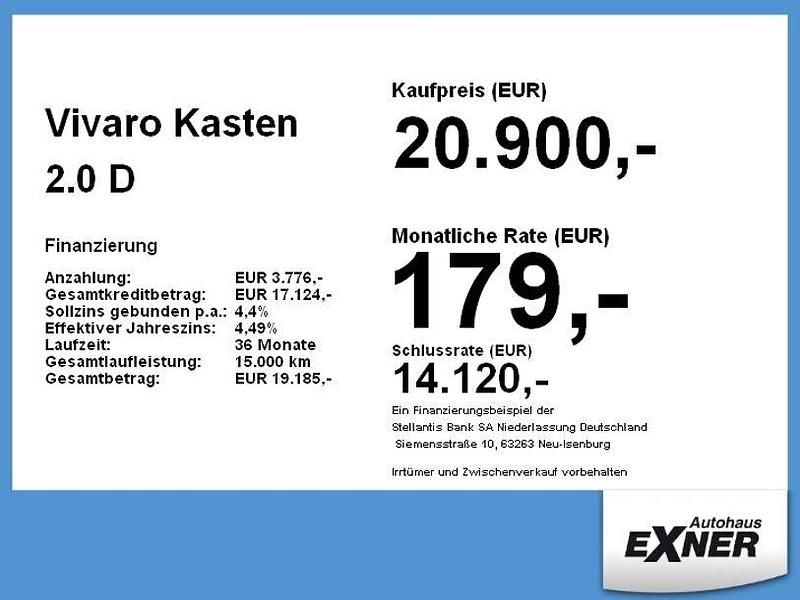 Quarz silber Gebraucht 2022 Opel Vivaro Edition Van | 20.900 € (Fairer Preis) - Bild 1/1