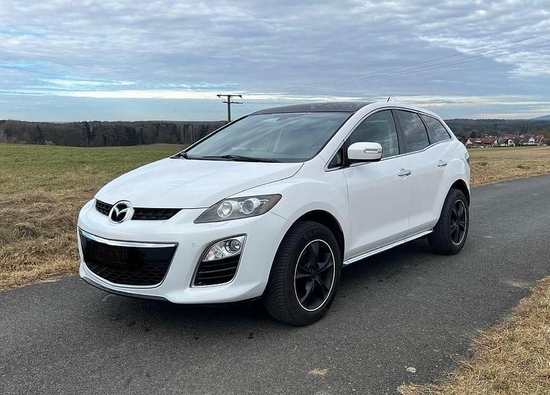 Weiß Gebraucht 2010 Mazda CX-7 Exclusive-Line SUV | 5.500 € (Etwas zu teuer) - Bild 1/4