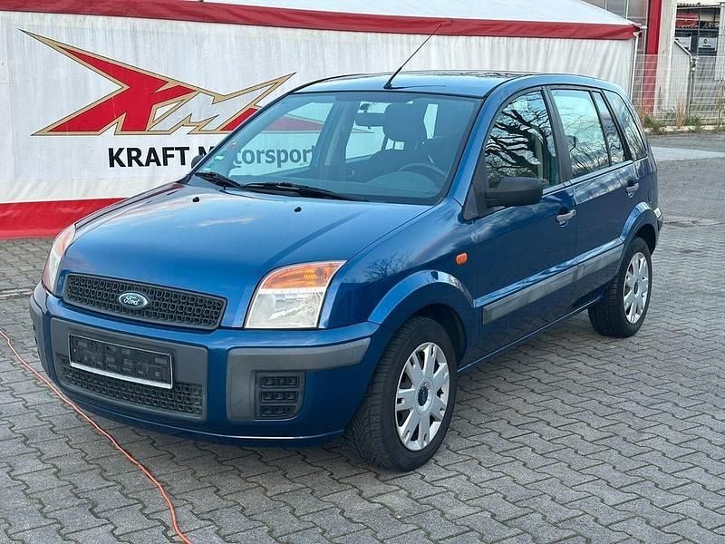 Gebraucht Ford Fusion 101 PS (74 kW) 2007 Blau Kleinwagen