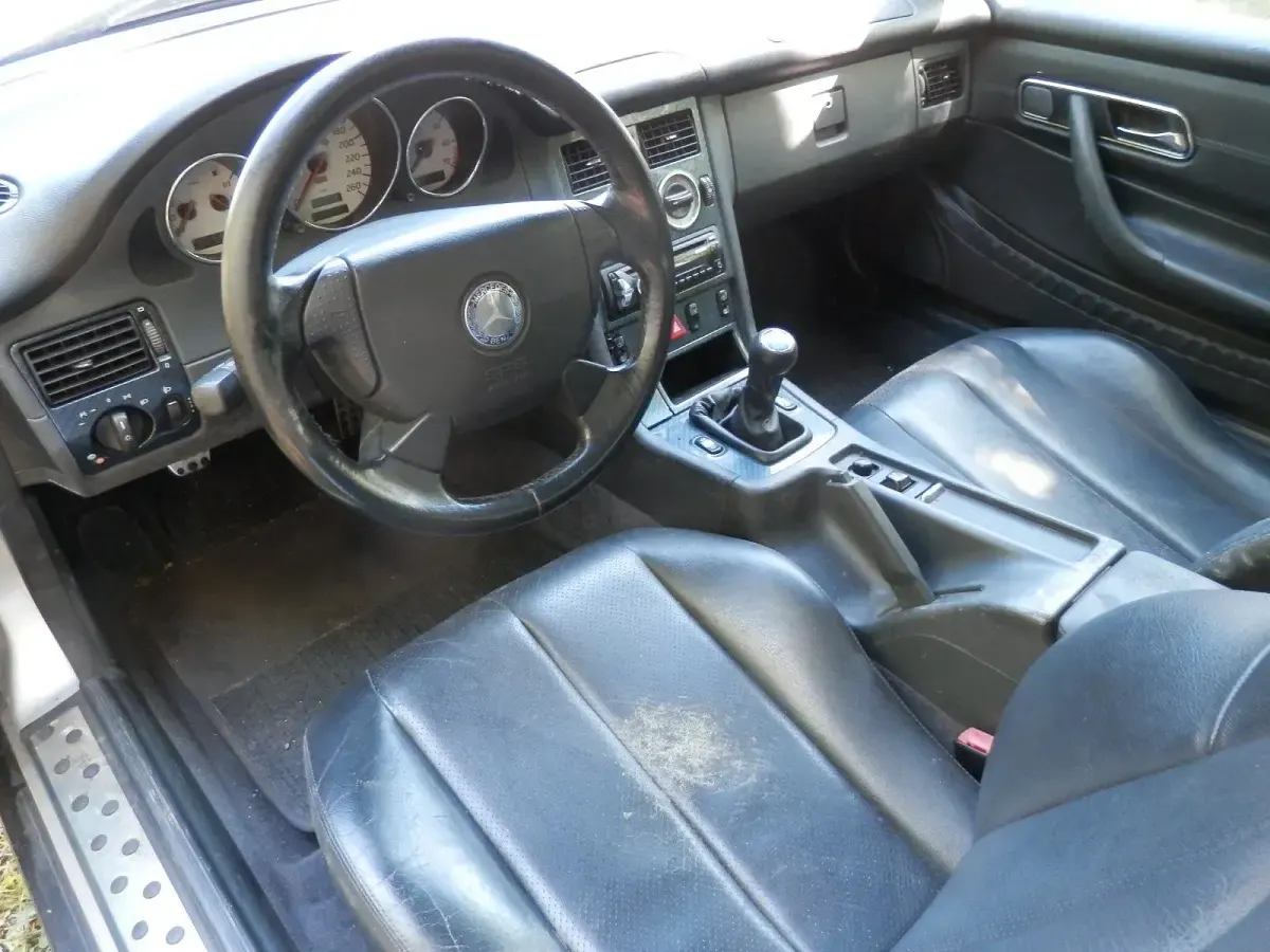 Gebraucht Mercedes SLK200 136 PS (100 kW) 1999 Silber Cabrio