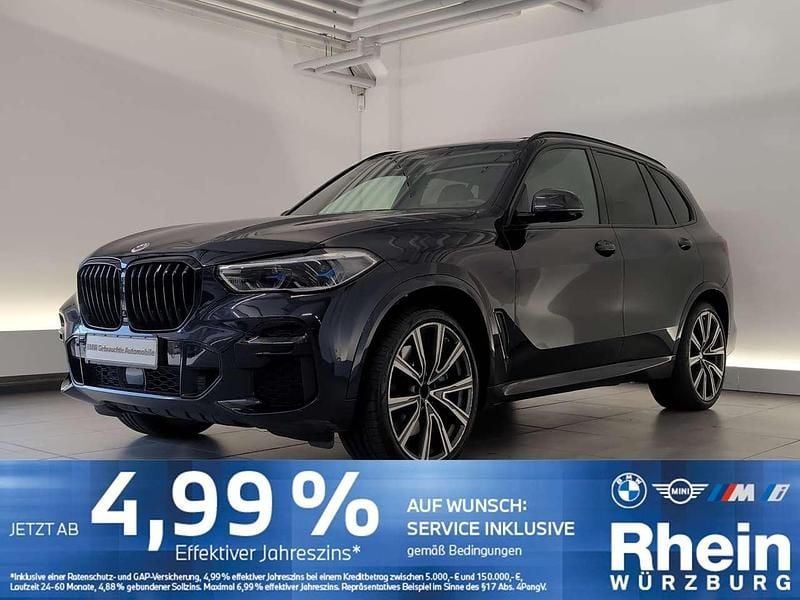 Carbonschwarzmetallic Gebraucht 2022 BMW X5 M M Sport SUV | 58.559 € (Fairer Preis) - Bild 1/4