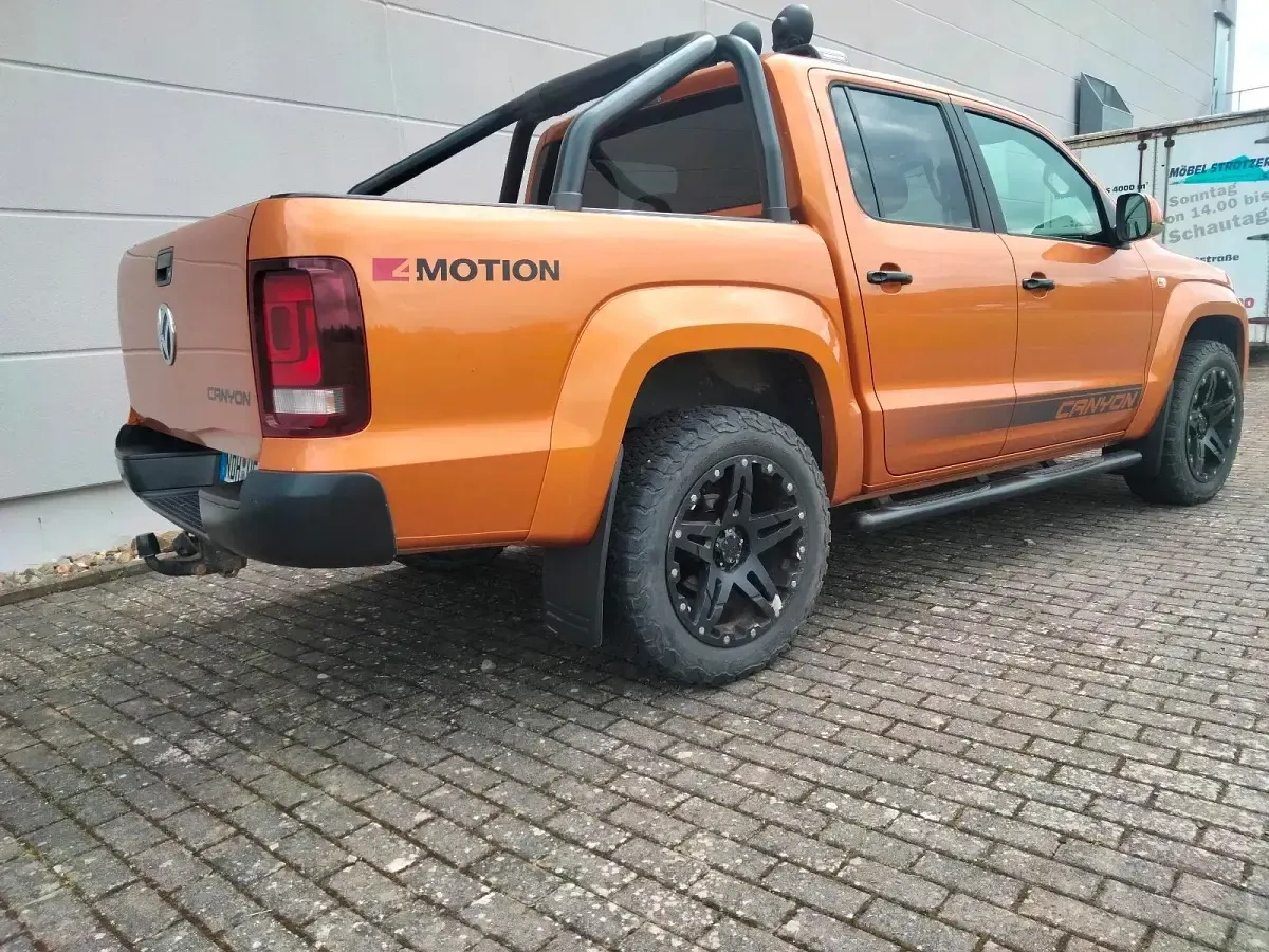 Gebraucht VW Amarok Canyon 204 PS (150 kW) 2017 Orange Pickup