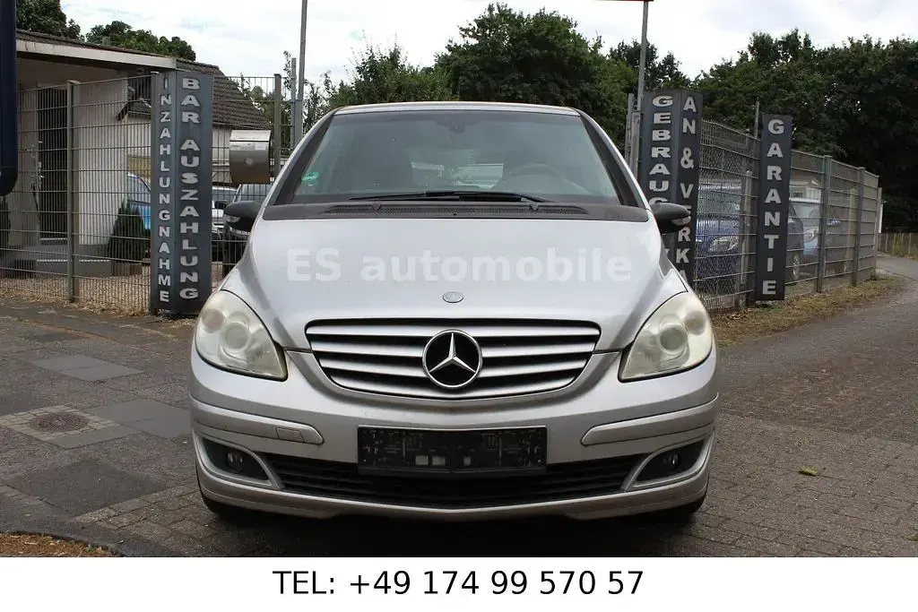 Gebraucht Mercedes B170 116 PS (85 kW) 2007 Polarsilber  metalliclack Van / Kleinbus