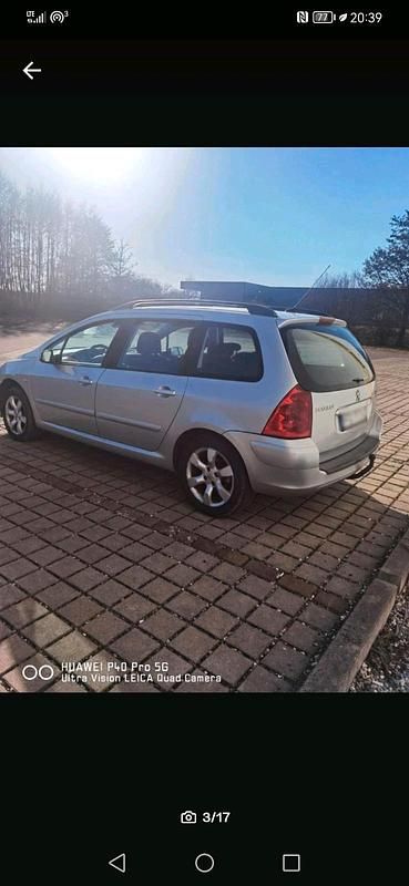 Gebraucht Peugeot 307 90 PS (66 kW) 2007 Silber Kombi