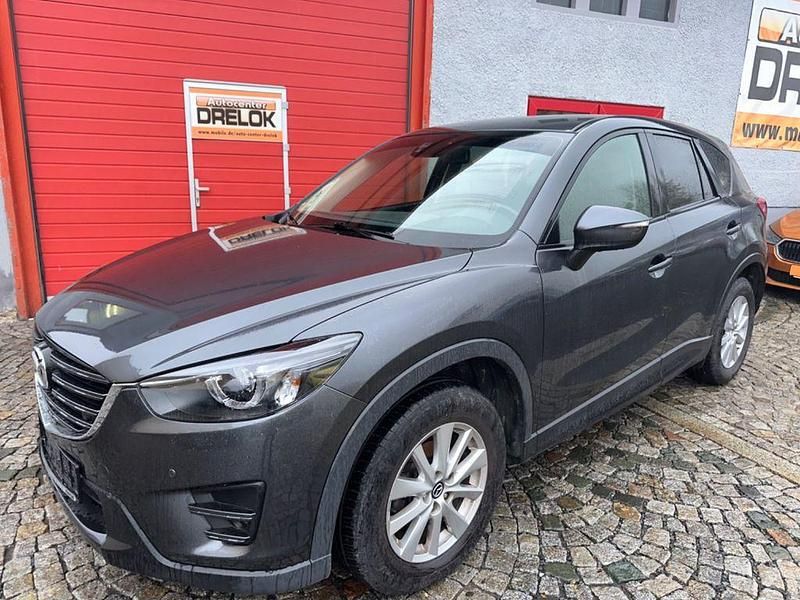 Gebraucht Mazda CX-5 Exclusive-Line 150 PS (110 kW) 2015 Grau SUV