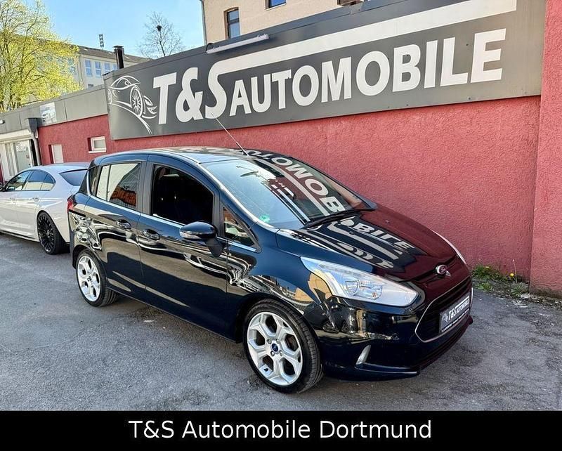 Schwarz Gebraucht 2014 Ford B-MAX Titanium Van / Kleinbus | 9.950 € (Fairer Preis) - Bild 1/4