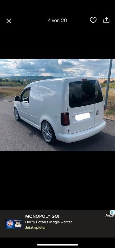 Gebraucht VW Caddy 102 PS (75 kW) 2011 Weiß Van / Kleinbus
