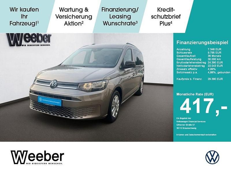 Braun Gebraucht 2021 VW Caddy Maxi Life Van / Kleinbus | 29.390 € (Fairer Preis) - Bild 1/4