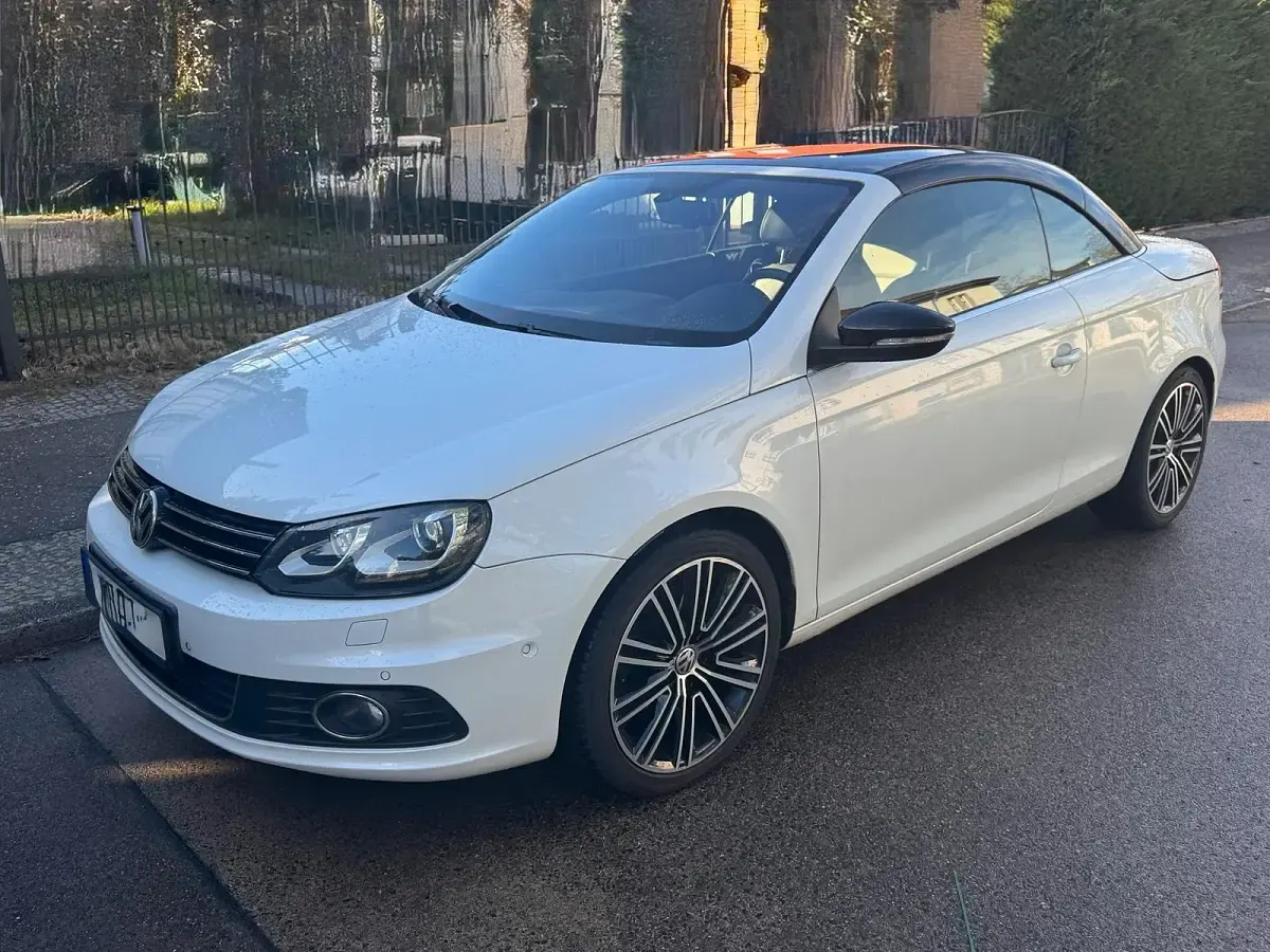 Usata VW Eos Exclusive 211 CV (155 kW) 2014 Bianco Cabrio
