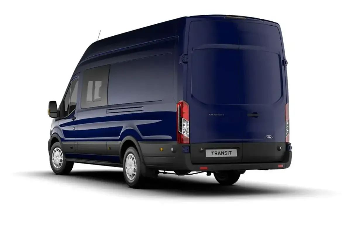 Nowe Ford Transit Trend 165 KM (121 kW) 2025 Niebieski Sedan/Limuzyna